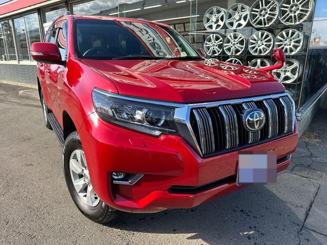 TOYOTA LAND CRUISER PRADO 2021 RED | Mirza Enterprises Japan