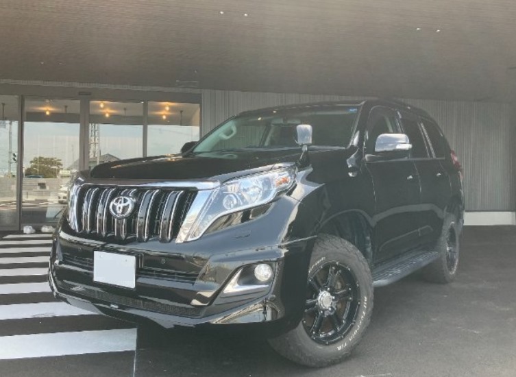 TOYOTA Land Cruiser Prado 2017 BLACK | Mirza Enterprises Japan