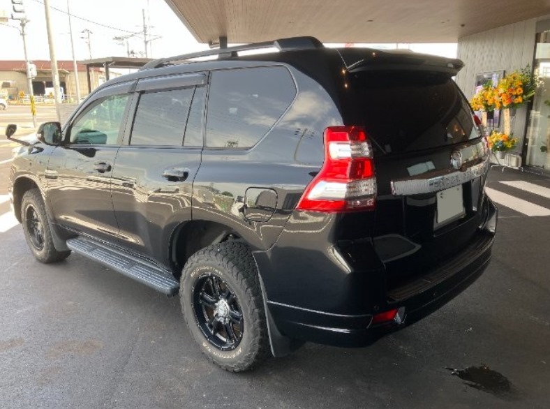 TOYOTA Land Cruiser Prado 2017 BLACK | Mirza Enterprises Japan