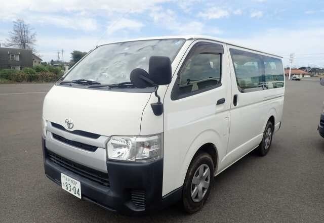 2016 TOYOTA HIACE VAN DX WHITE | Mirza Enterprises Japan