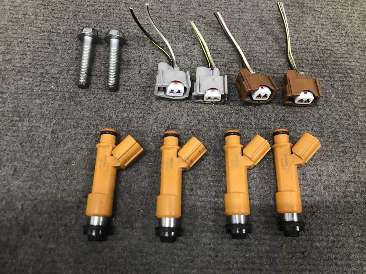 Fuel Injector Set for Daihatsu Copen (L880K) 2010 Ultimate Edition 2 – DENSO Orange Type